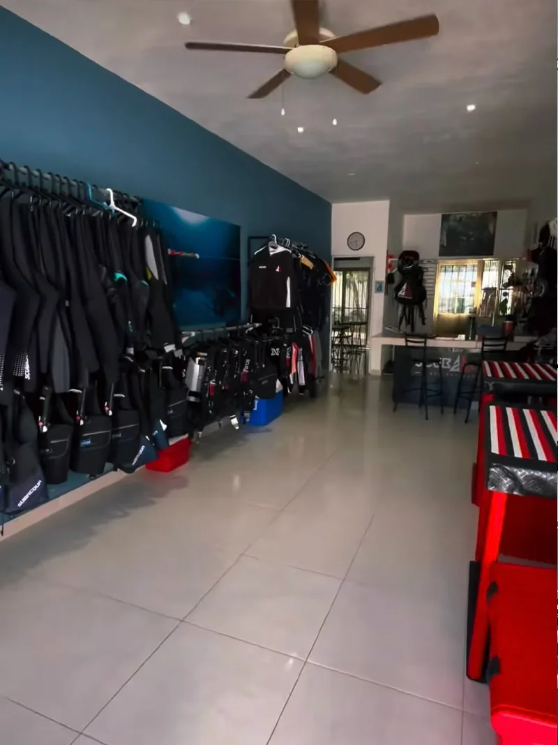 Dive equipment in perfect condition
