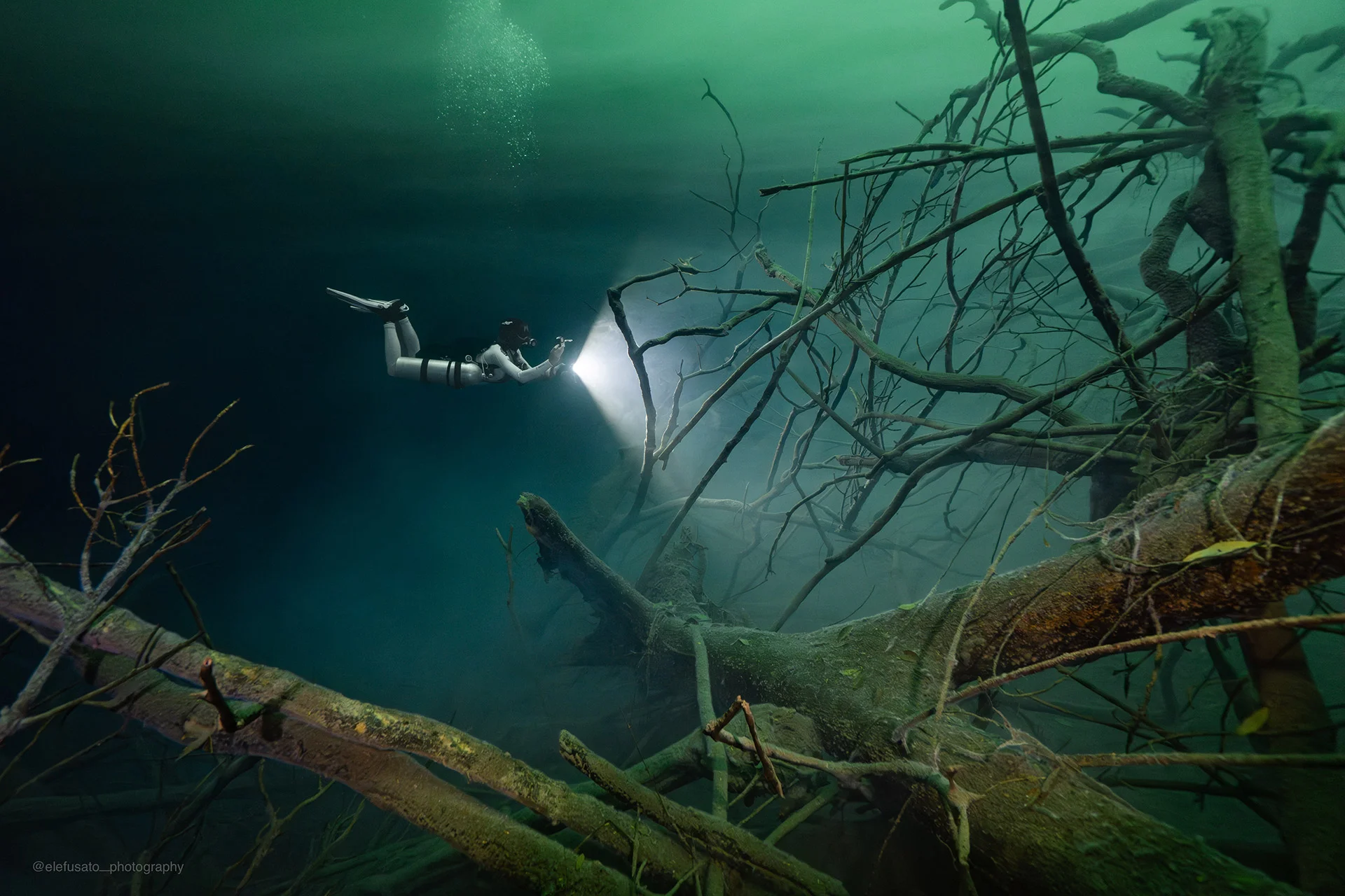 Cave diving with Scuba Alux in Playa del Carmen