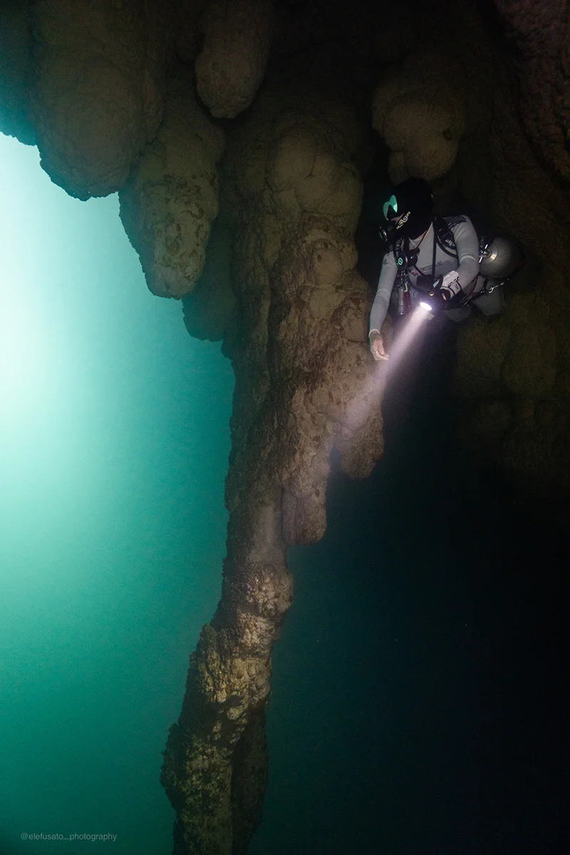 Cenote diving experience in Mexico