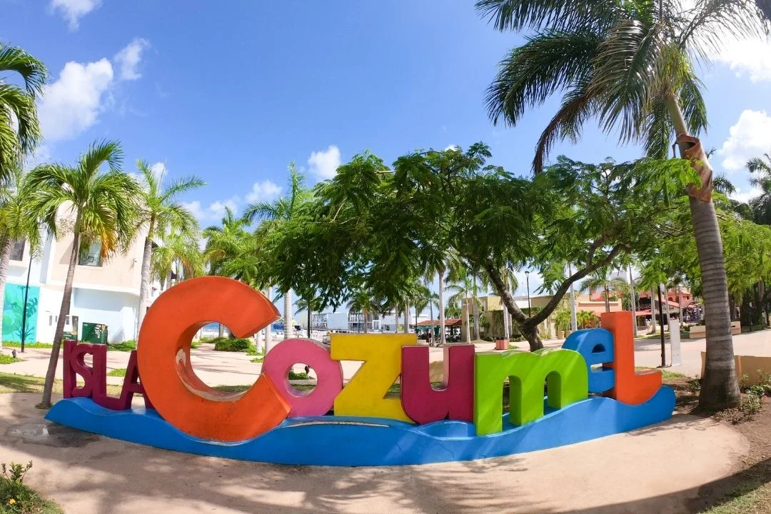 Cozumel island in the Mexican Caribbean