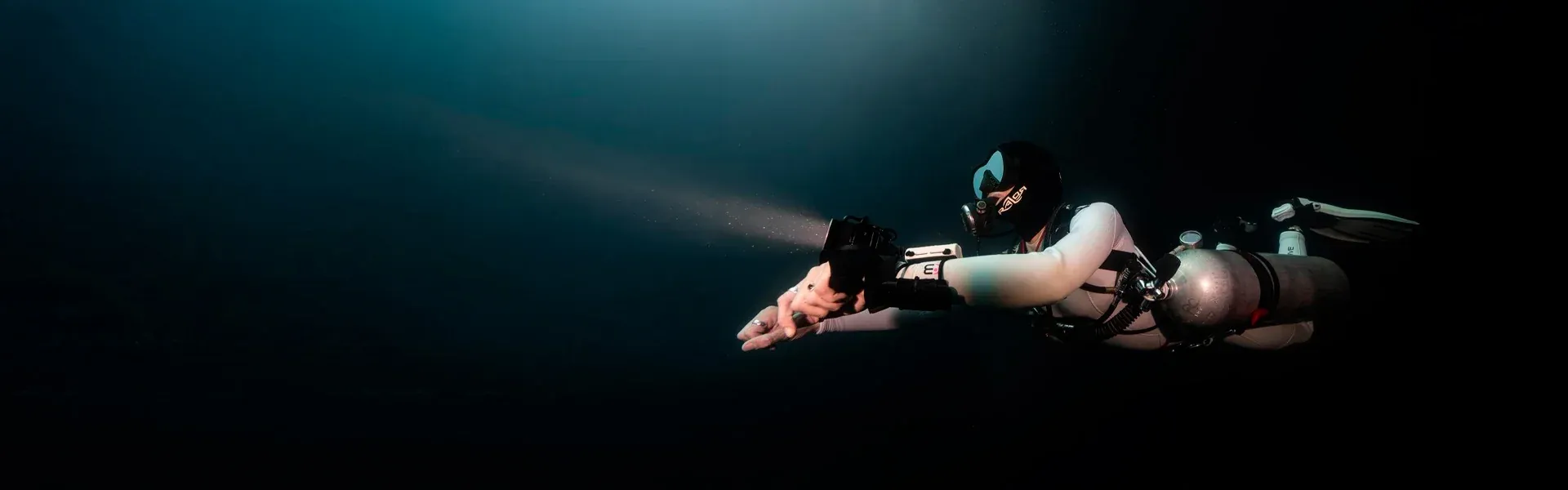 Mimi, lead instructor at Scuba Alux